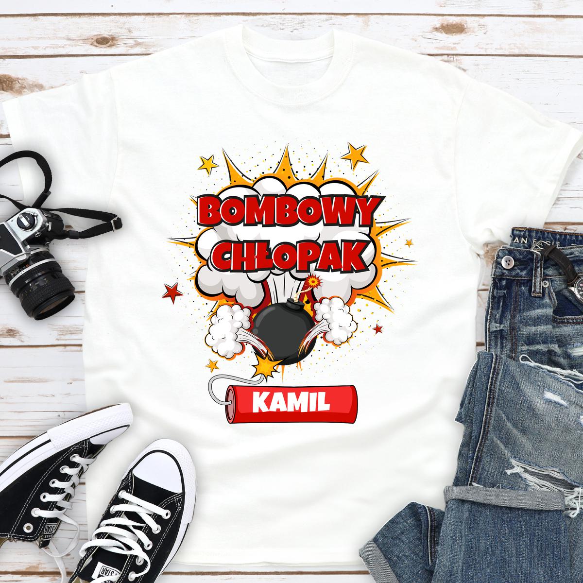 Bombowy chłopak - koszulka