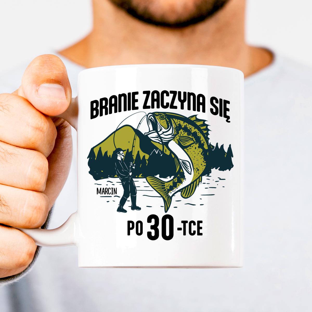 Branie zaczyna się po... - kubek