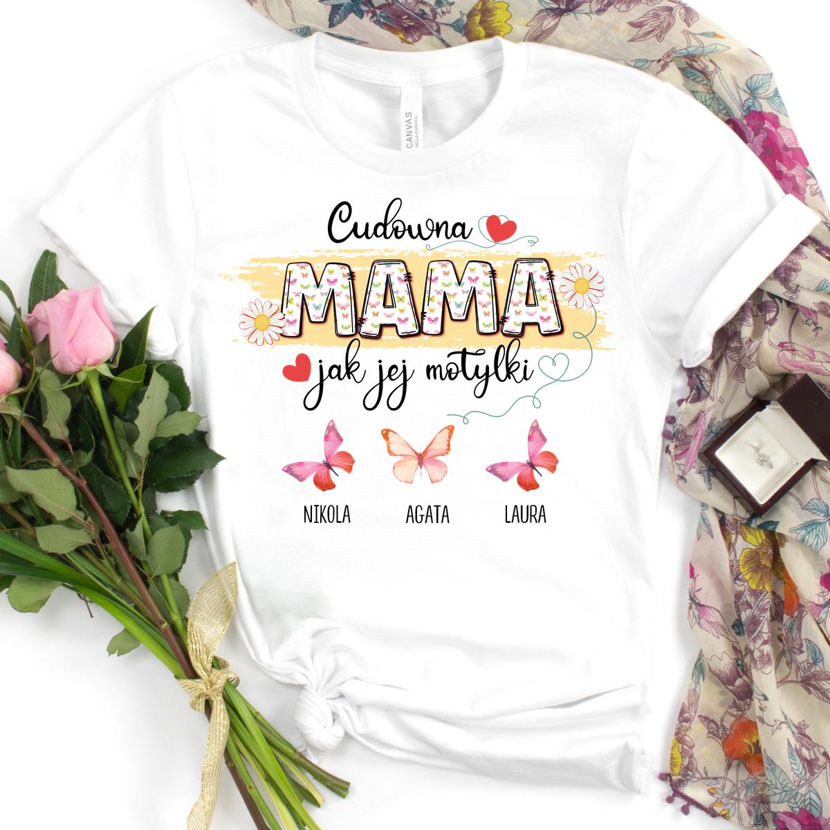 Cudowna mama jak jej motylki