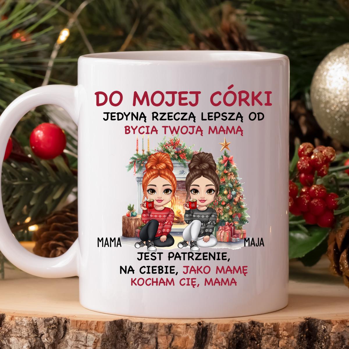 Do mojej córki - kubek święta