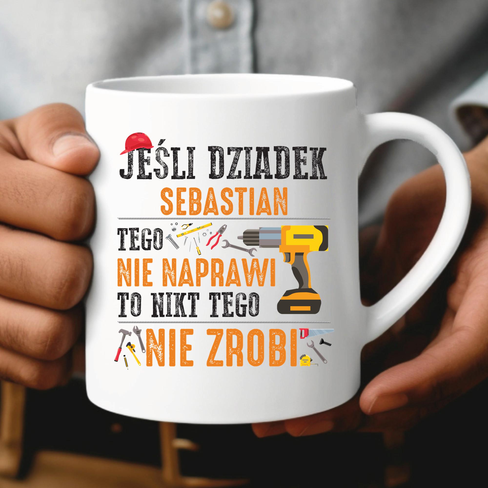 Dziadek tego nie naprawi - kubek