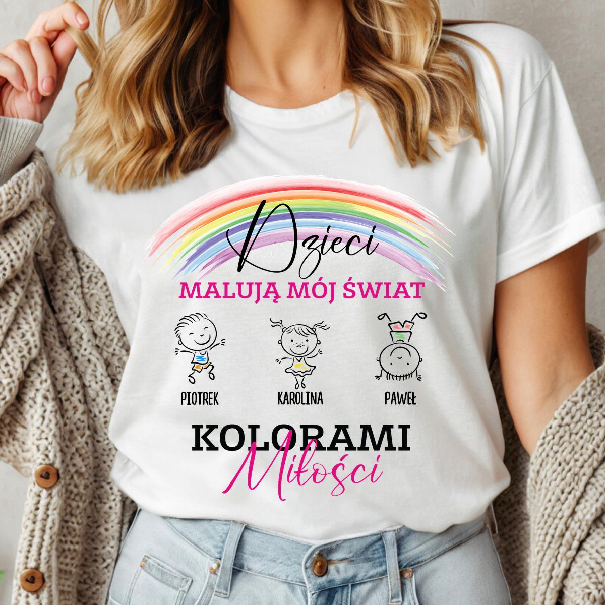 Dzieci malują mój świat - kolorami miłości