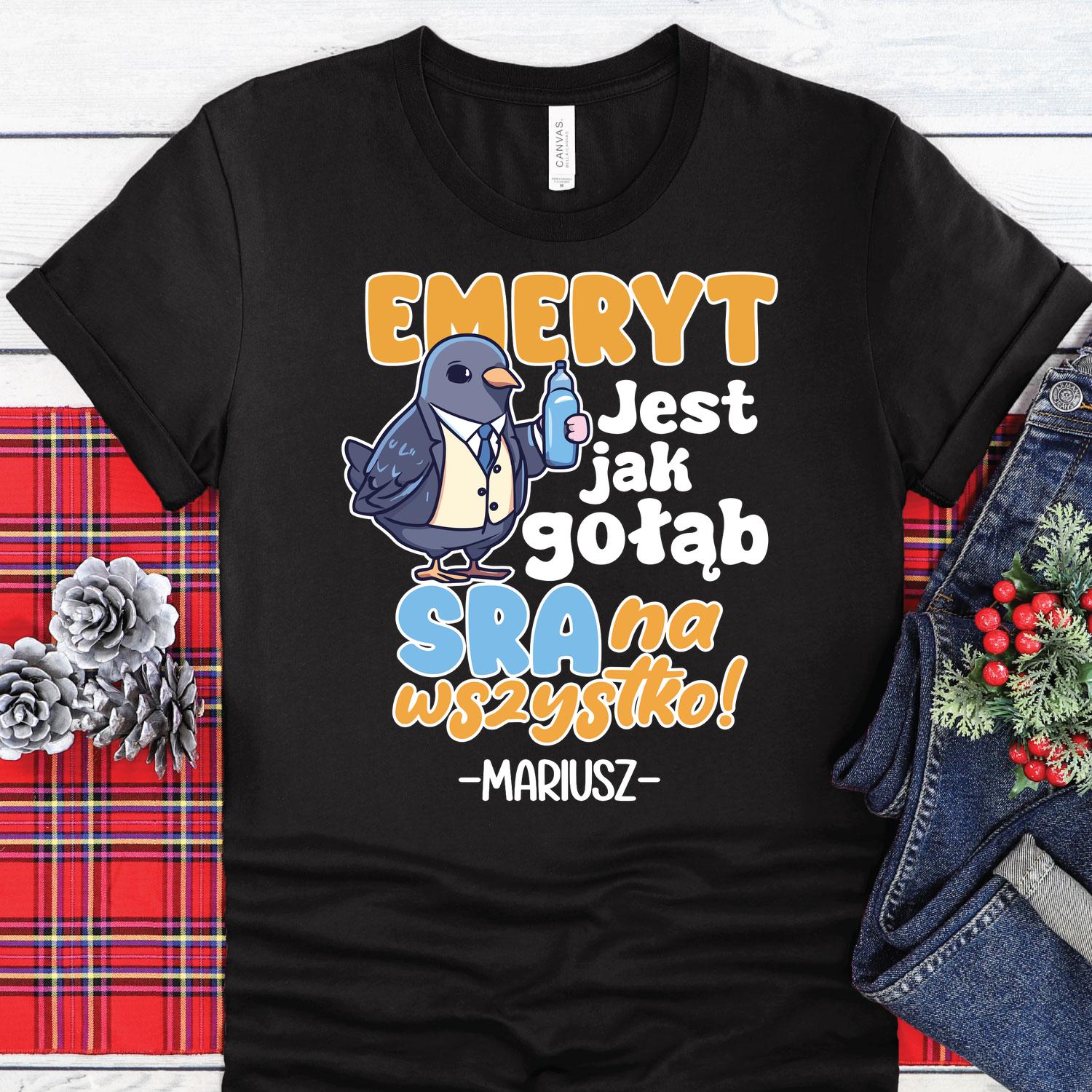 Emeryt jest jak gołąb