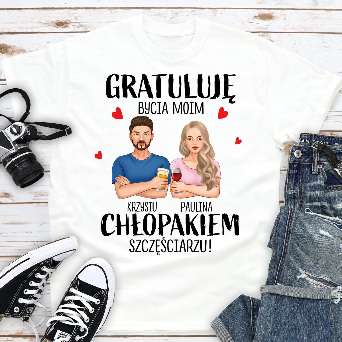 Gratuluję bycia moim chłopakiem