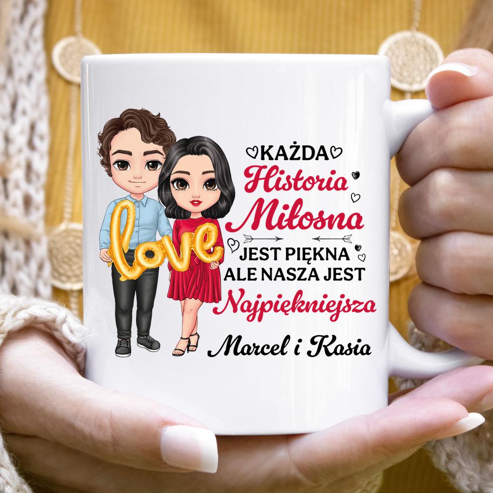 Historia miłosna - kubek