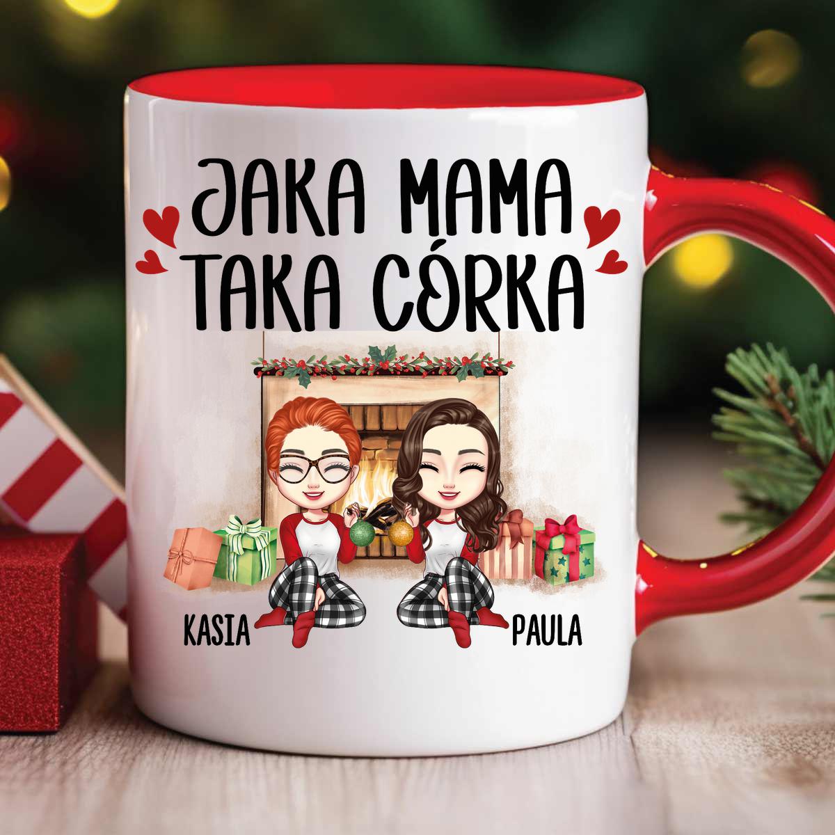 JAKA MAMA, TAKA CÓRKA - KUBEK ŚWIĄTECZNY