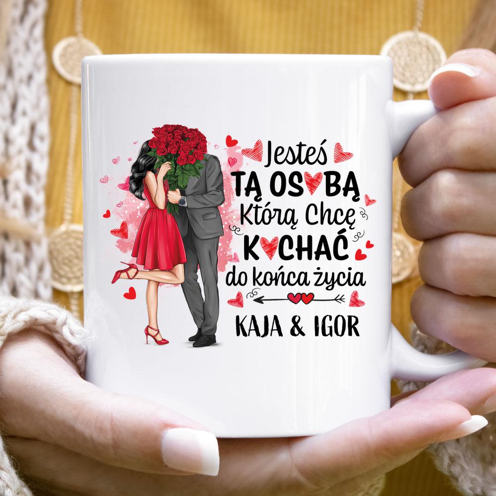Jesteś osobą, którą chcę kochać - Kubek