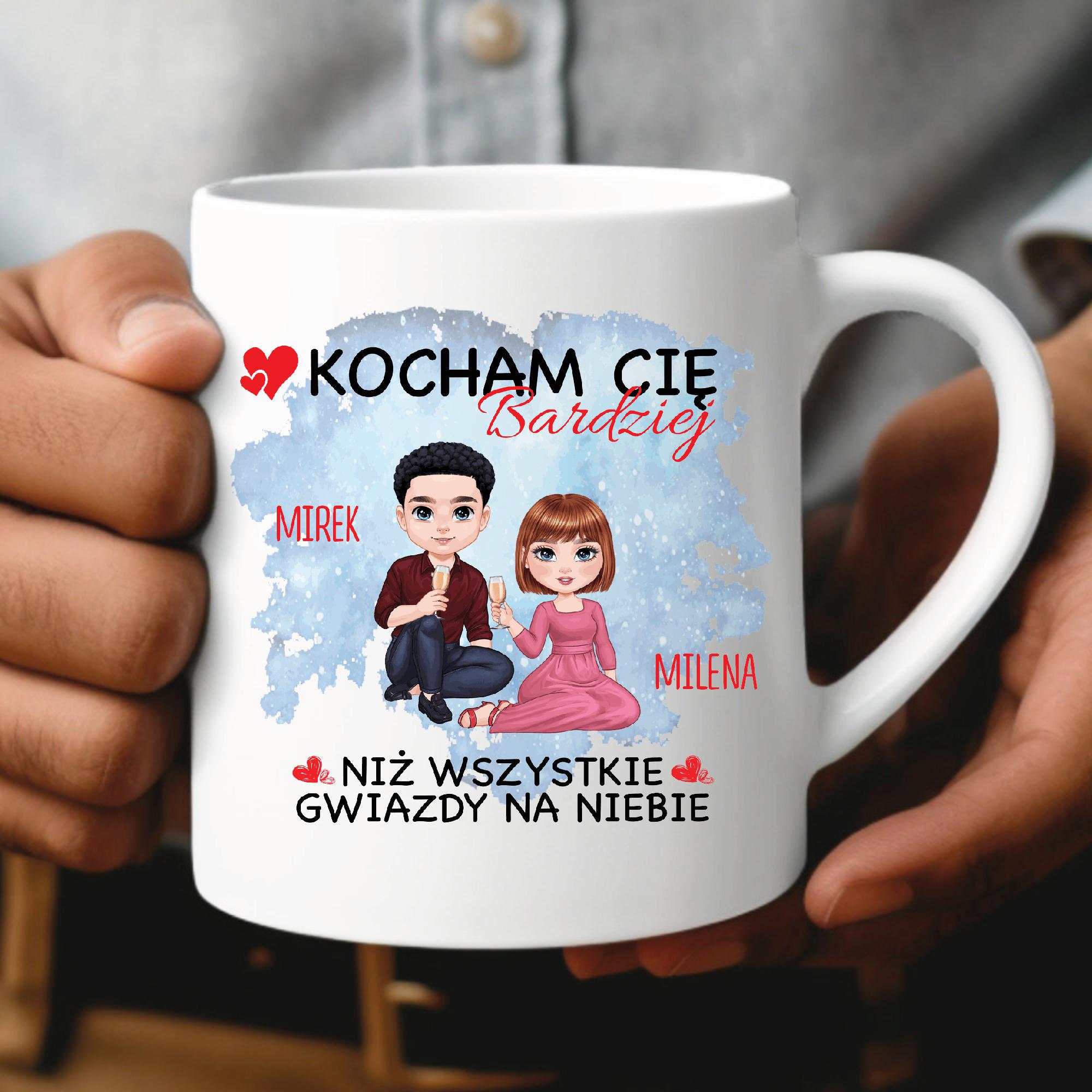 Kocham cię bardziej - kubek