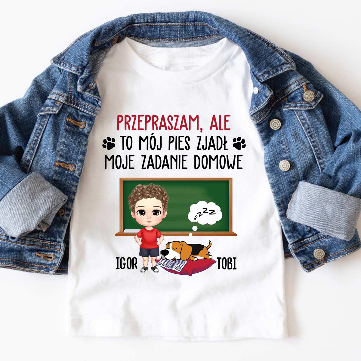 Mój pies zjadł moje zadanie domowe!