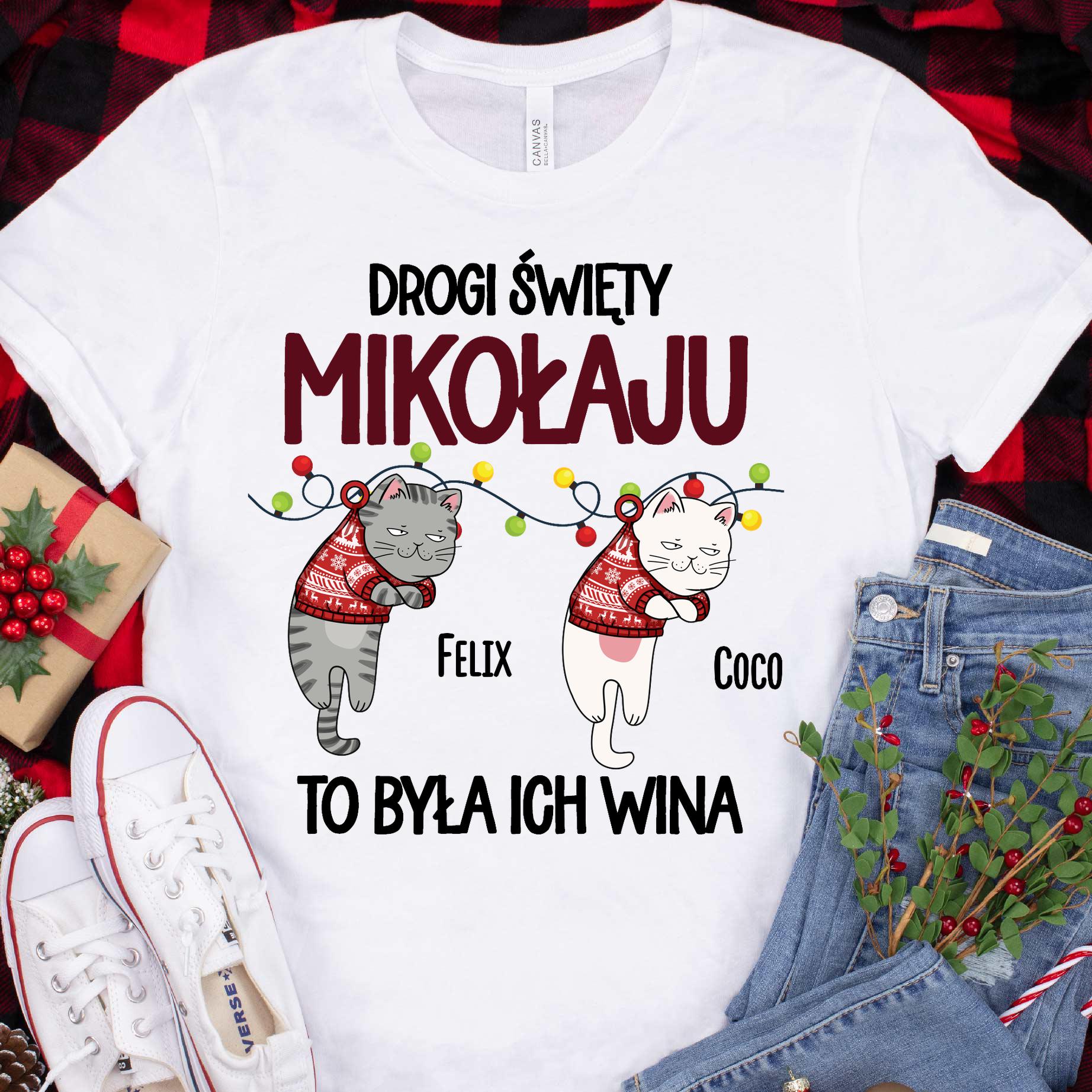 Mikołaju - to była ich wina