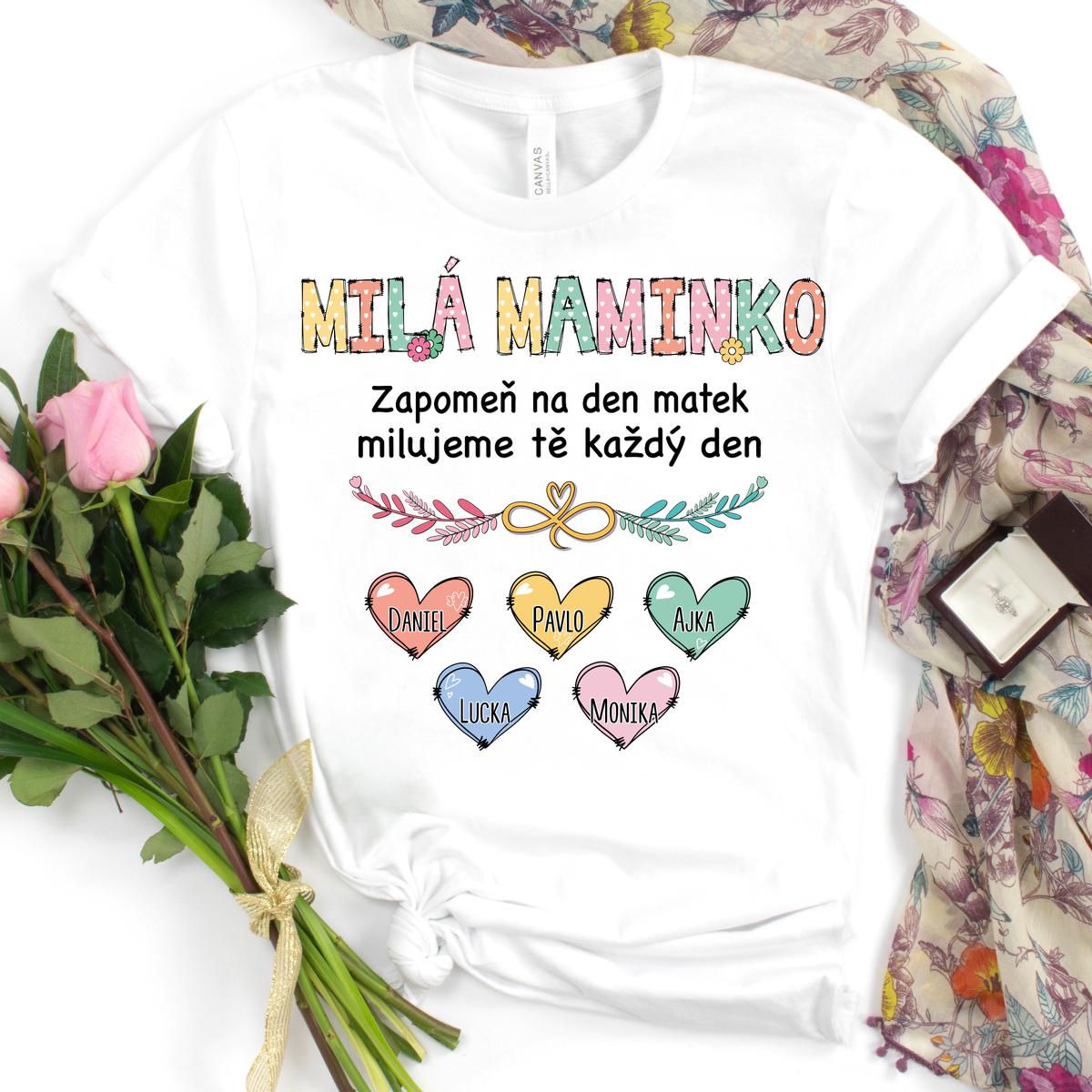 Milá maminko - tričko