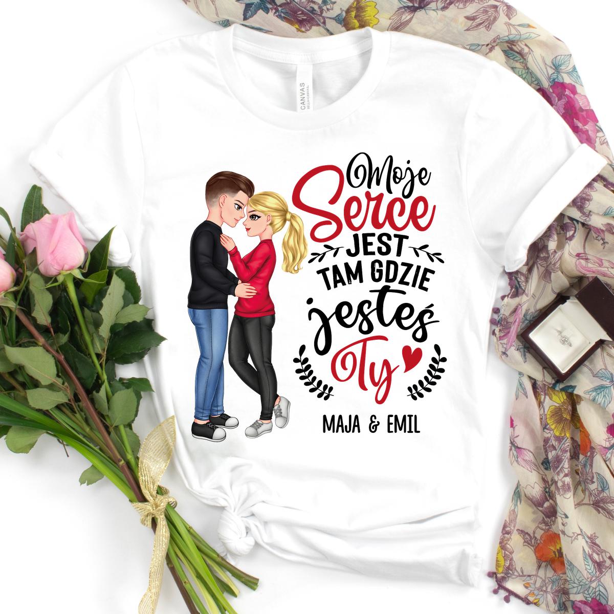 Moje serce jest tam - koszulka