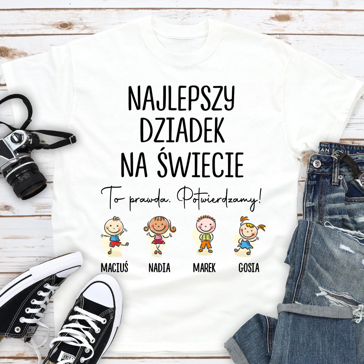 NAJLEPSZY NA ŚWIECIE, DZIADEK! - Koszulka