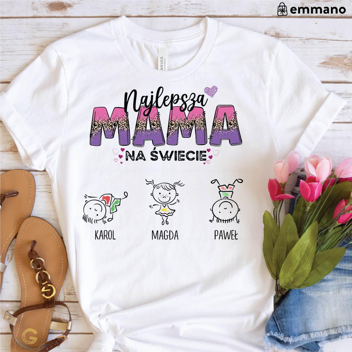 Najlepsza MAMA na świecie 2024 - koszulka