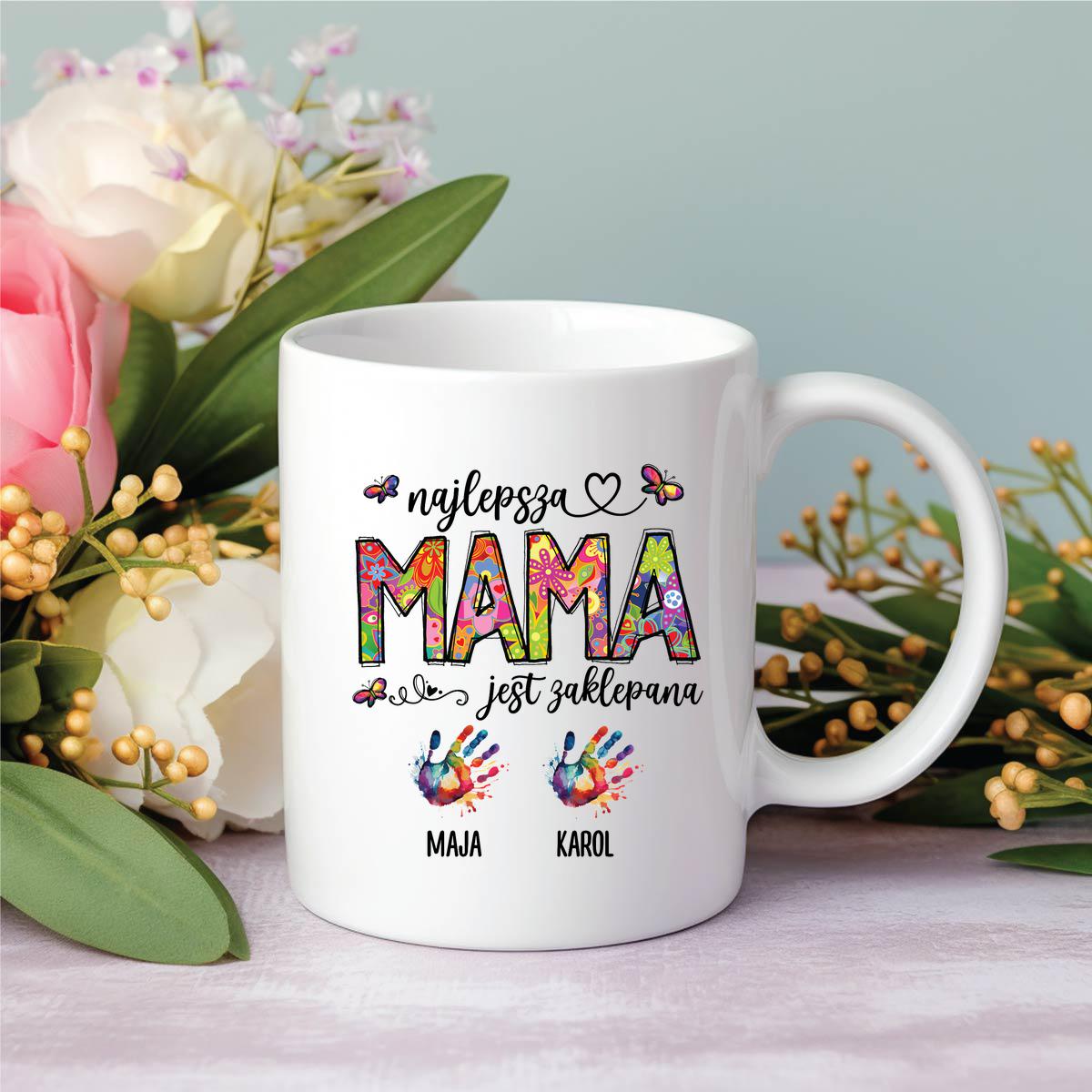 Najlepsza Mama jest zaklepana - kubek