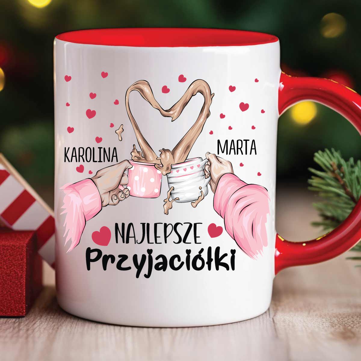 Najlepsze Przyjaciółki (serce) - KUBEK