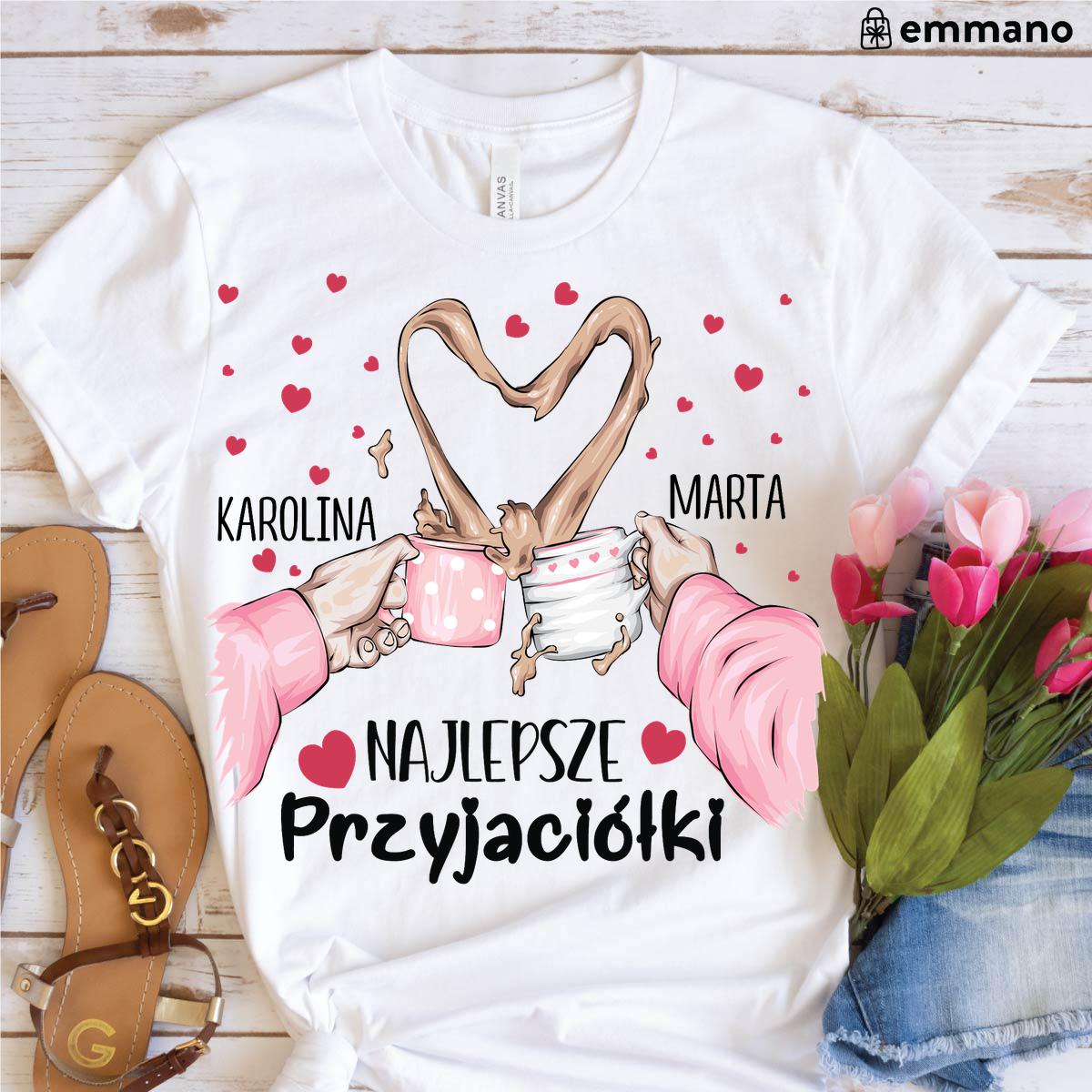Najlepsze Przyjaciółki (serce) - koszulka