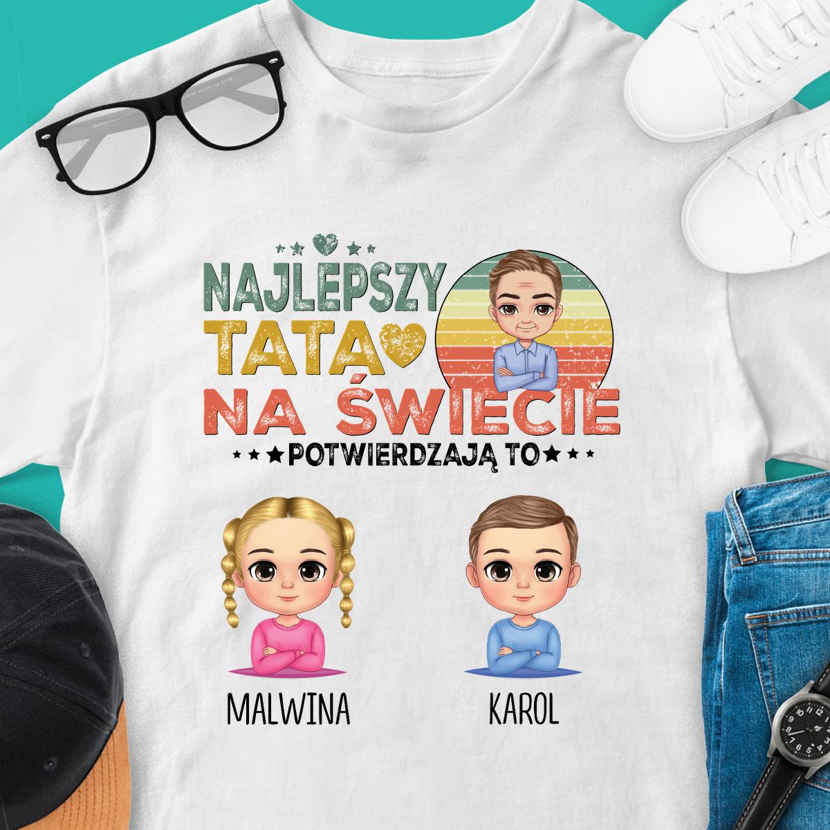 Najlepszy Tato 2024 - koszulka