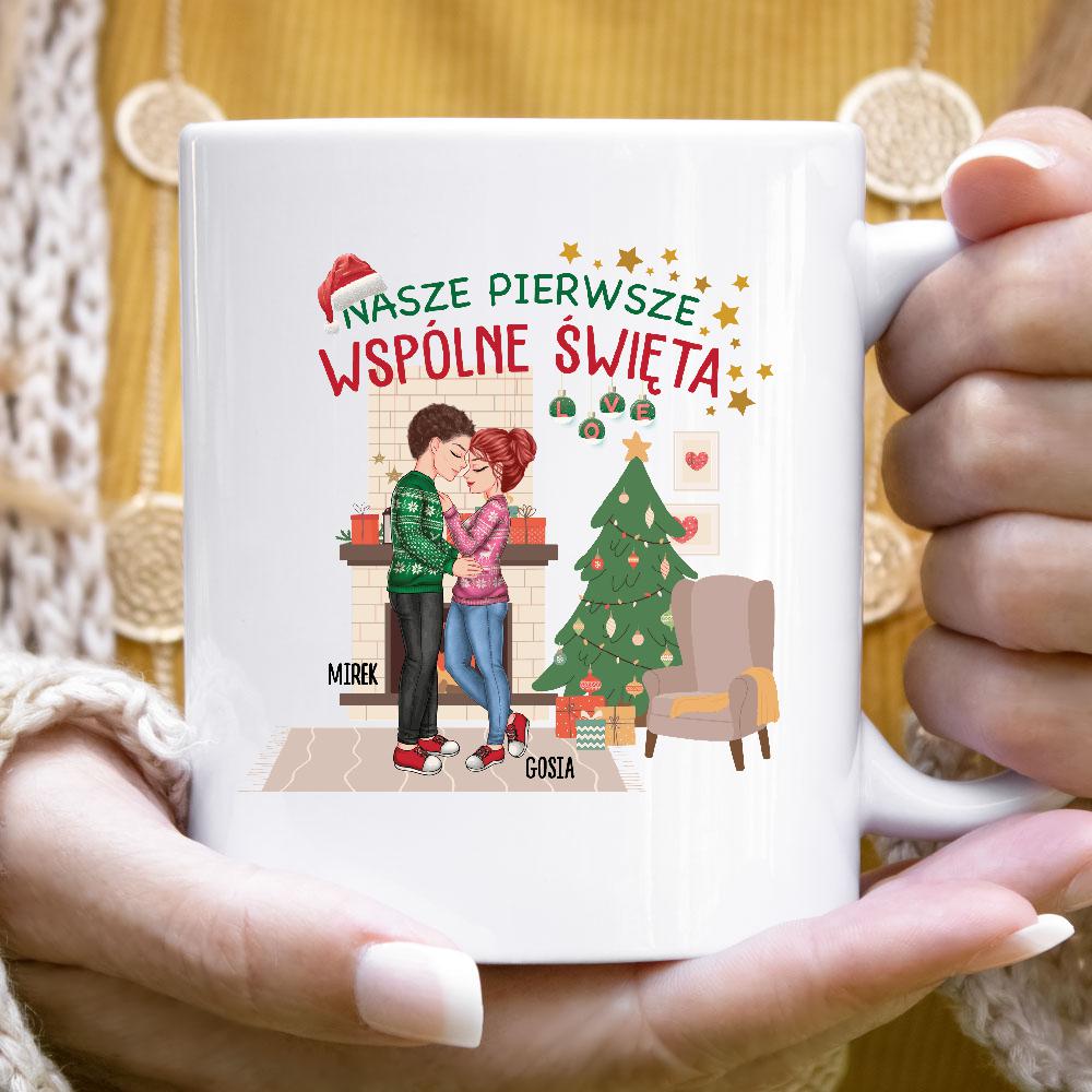 Nasze pierwsze wspólne święta - kubek