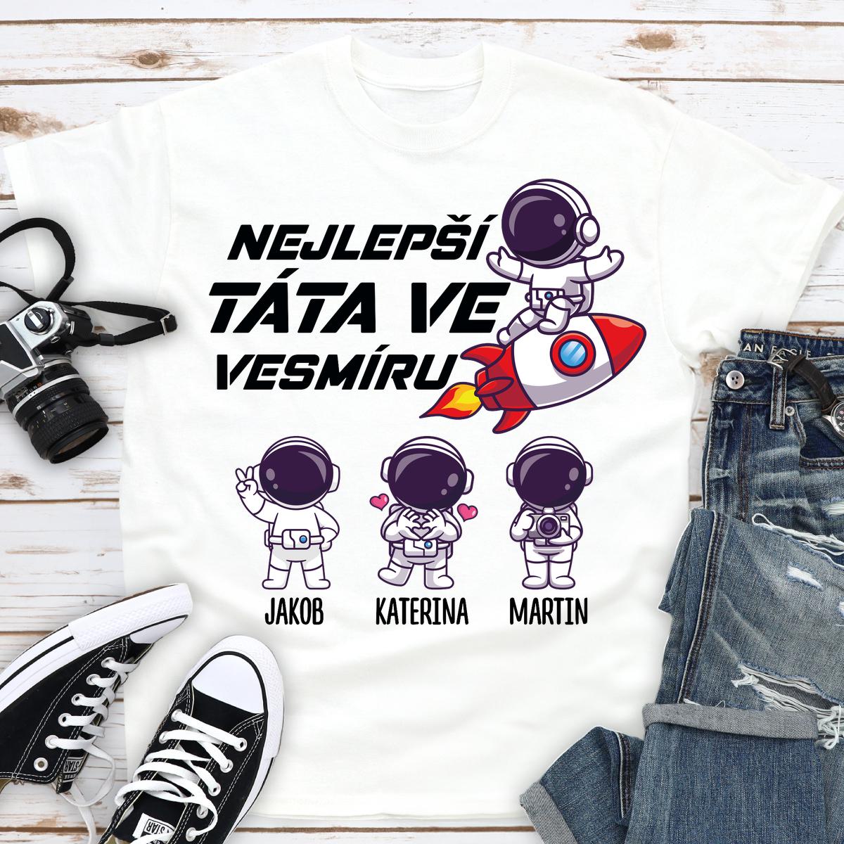 Nejlepší táta ve vesmíru - tričko