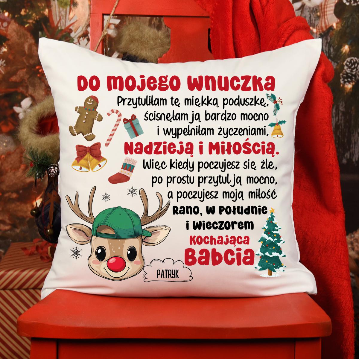 Od kochającej babci - poduszka