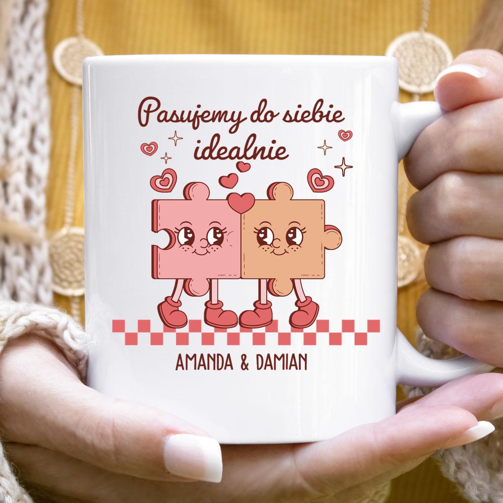 Pasujemy do siebie idealnie - kubek