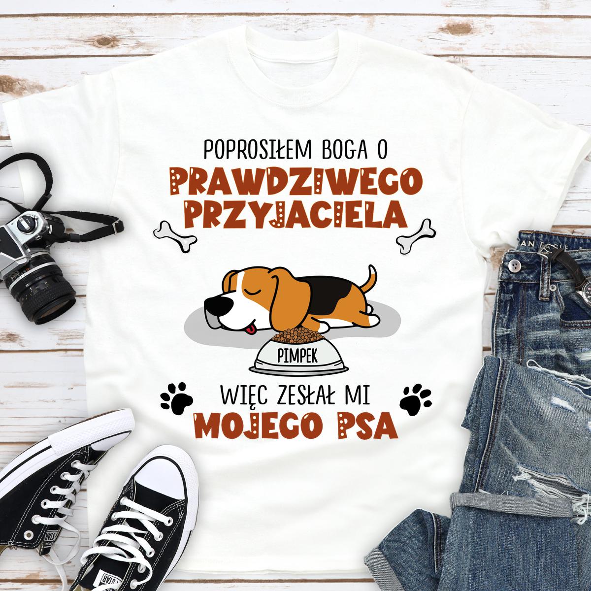 Prawdziwy przyjaciel, Mój pies - Koszulka
