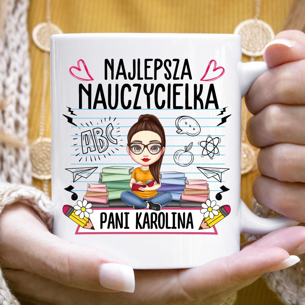 Prezent dla najlepszej nauczycielki! (Kubek)