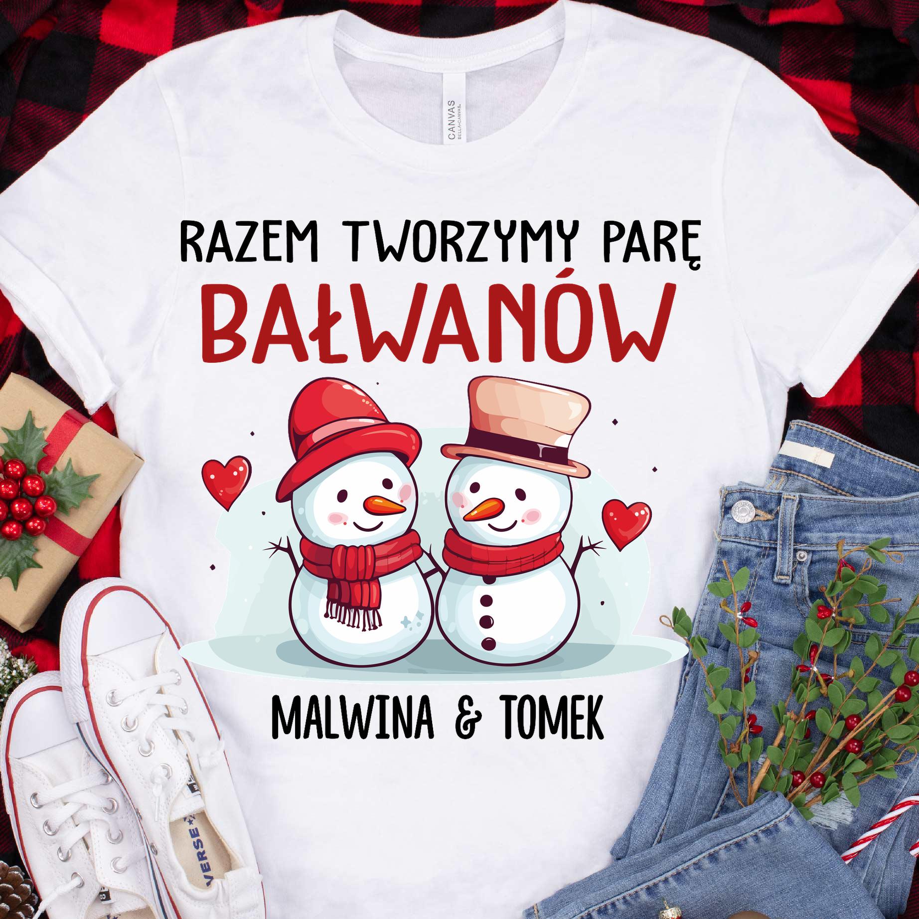 Razem tworzymy parę bałwanów