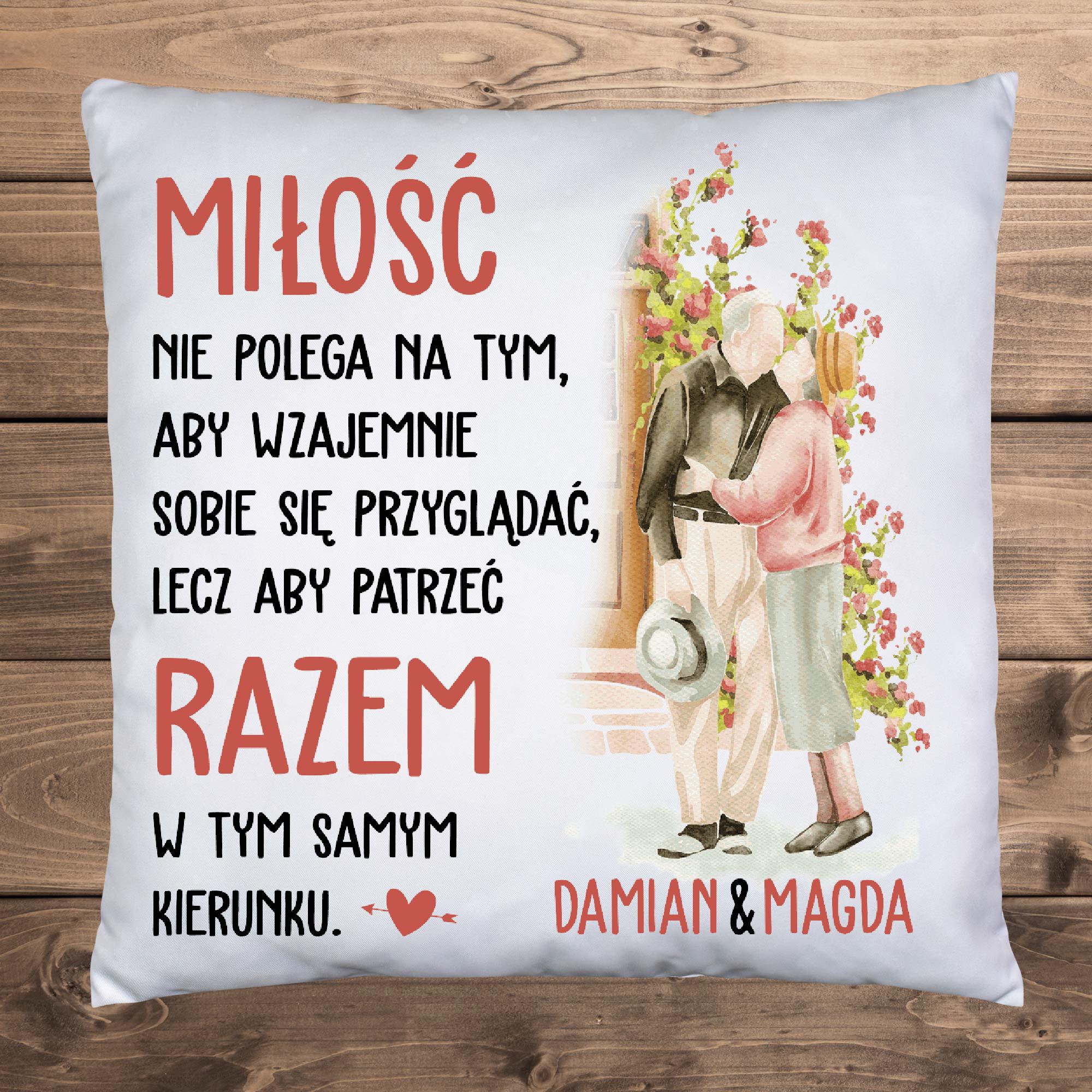 Razem w tym samym kierunku - Poduszka