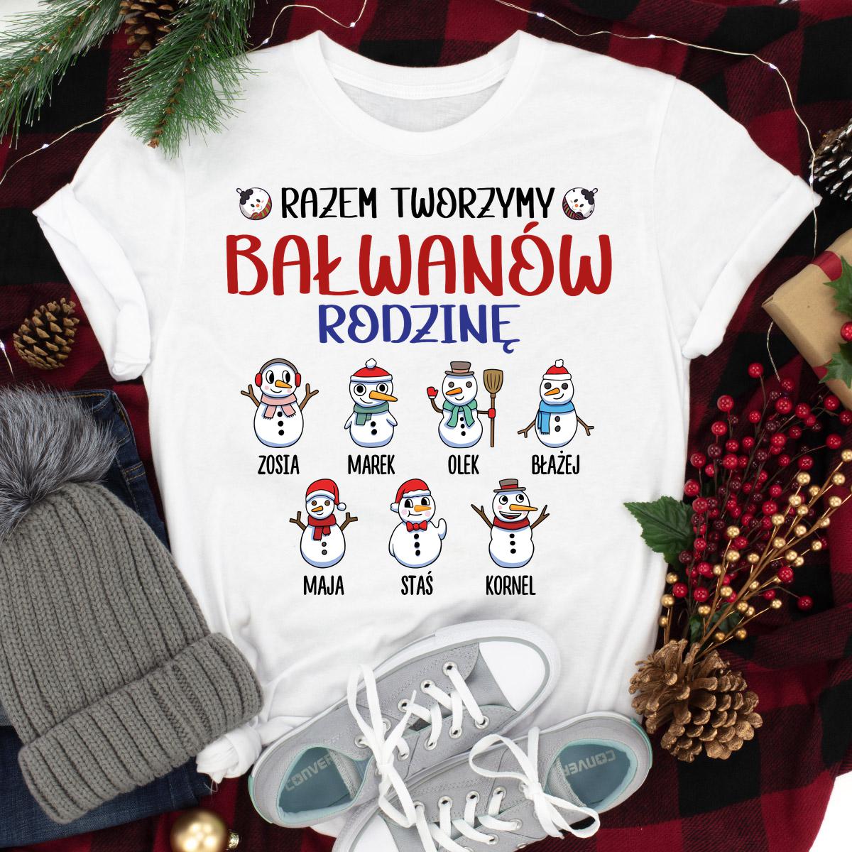 Rodzina bałwanów
