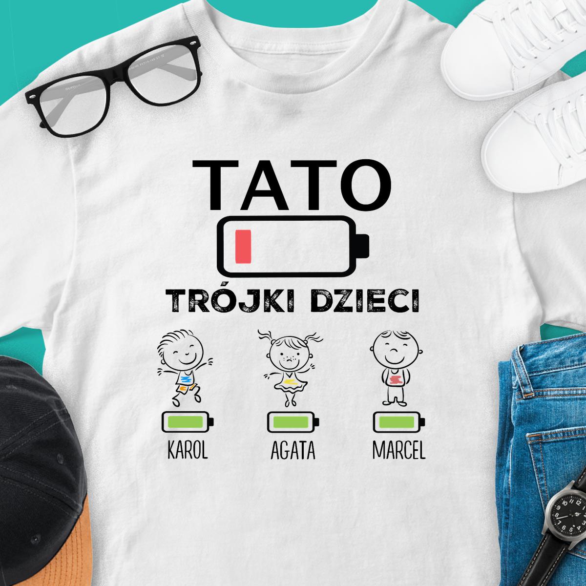 Tato i dzieci (Baterie) - koszulka