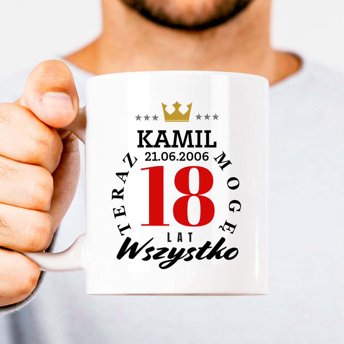 Teraz mogę wszystko (18 lat) - kubek