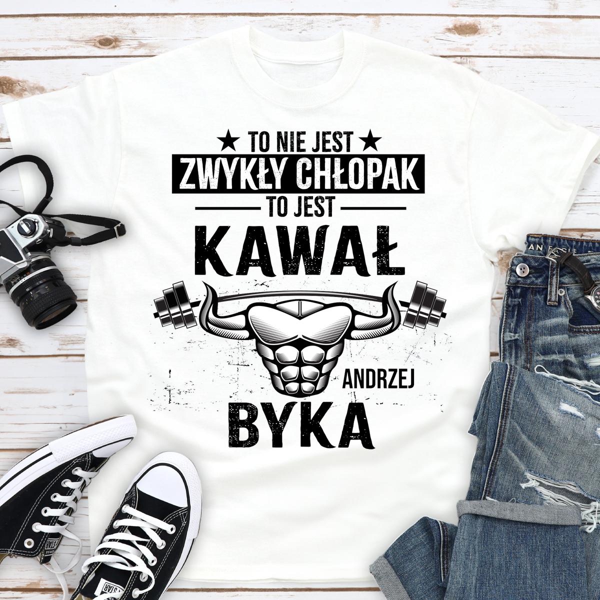 To nie jest zwykły chłopak, to kawał byka