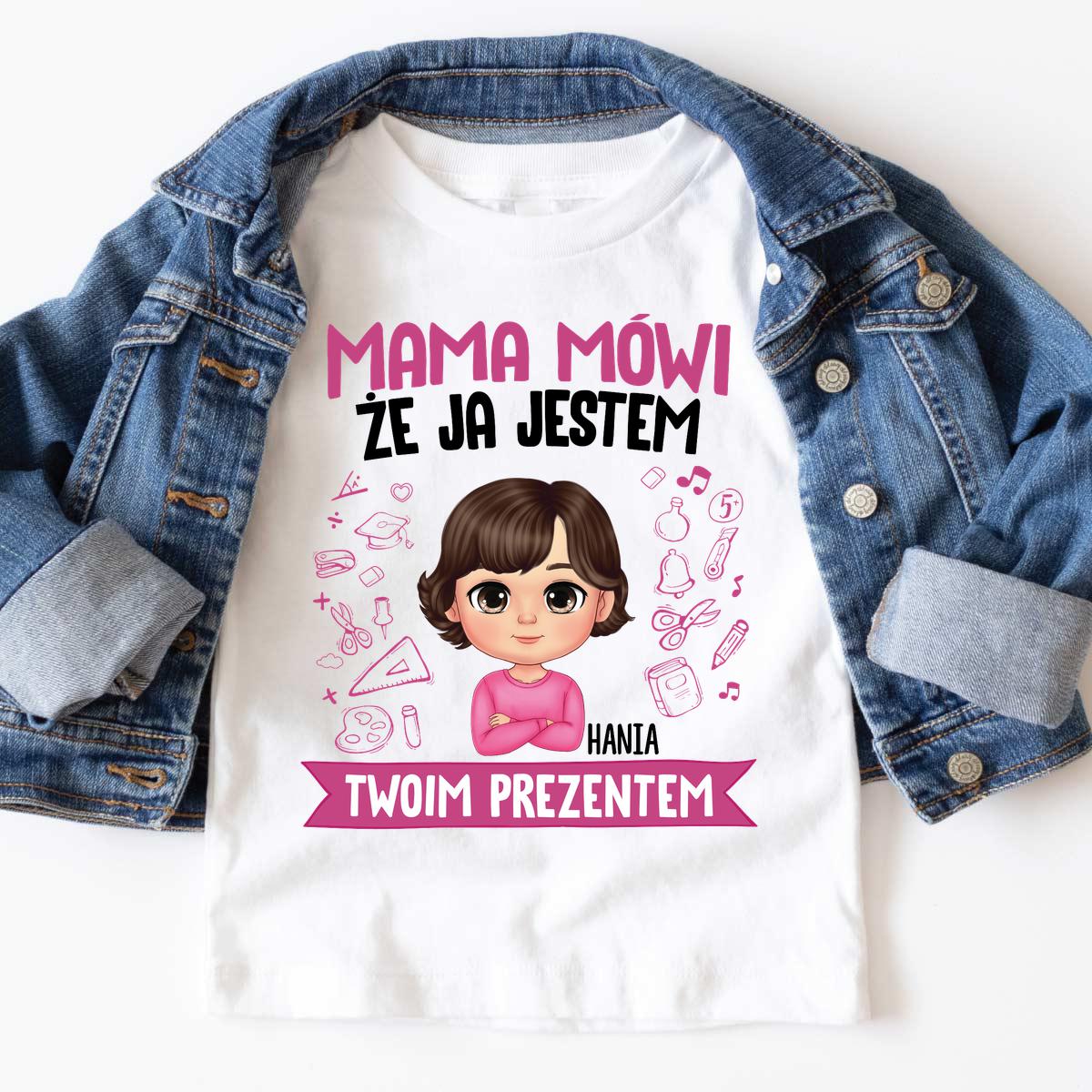 Twoim prezentem - koszulka