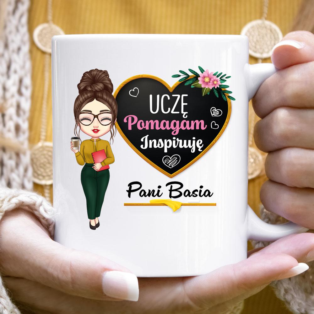 Uczę, pomagam, inspiruję - Kubek