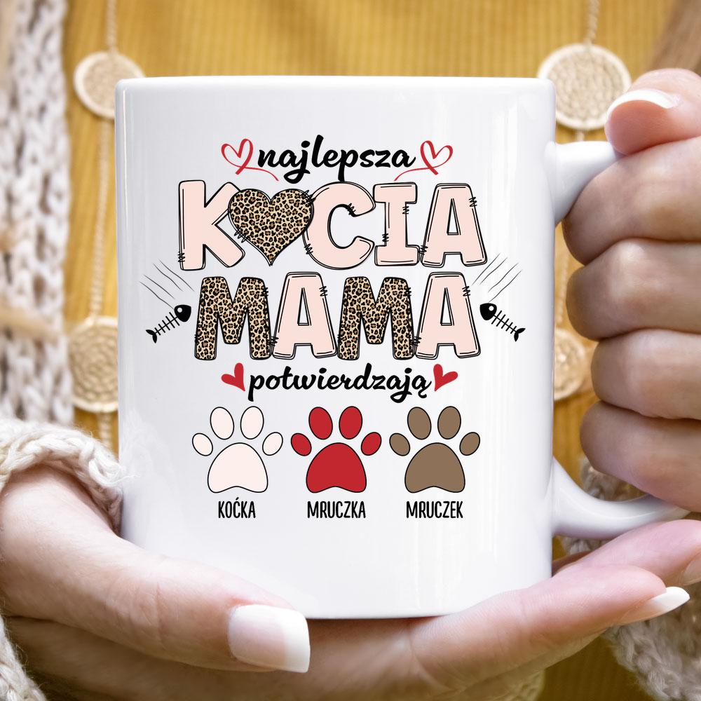 Uroczy kubek - Kocia mama