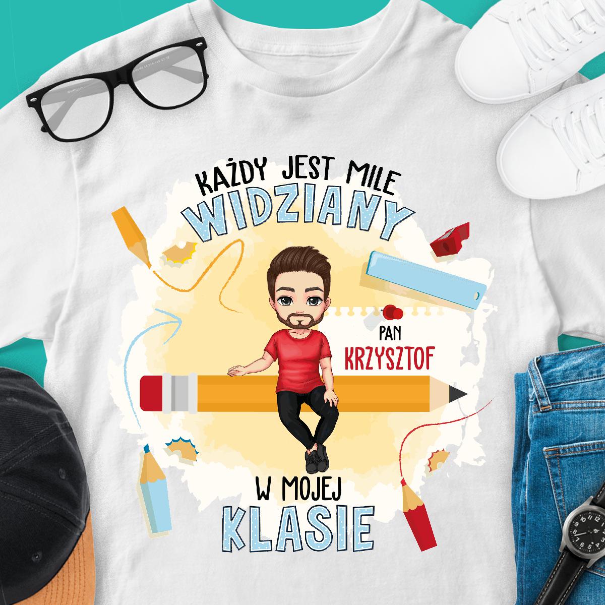 W Mojej Klasie - Koszulka dla Nauczyciela