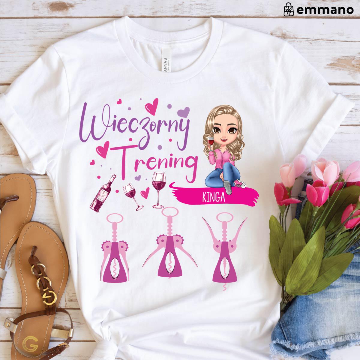 Wieczorny trening - koszulka