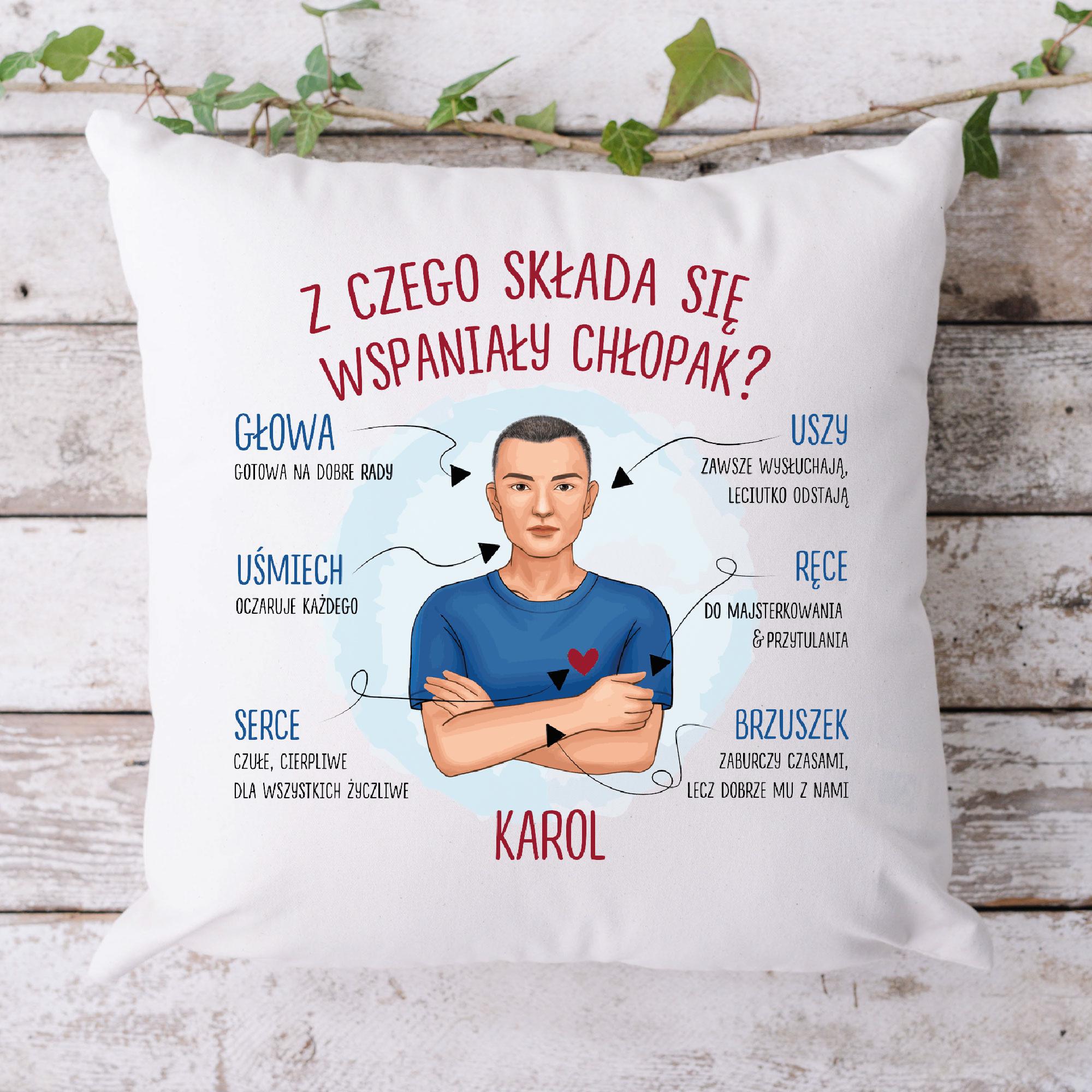 Wspaniały chłopak - Poduszka