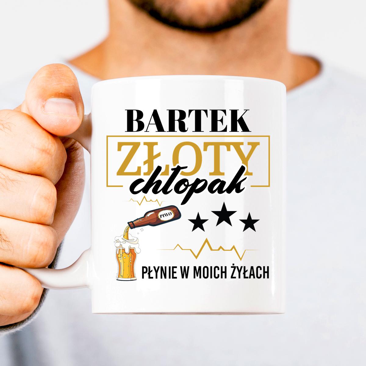 Złoty chłopak - kubek