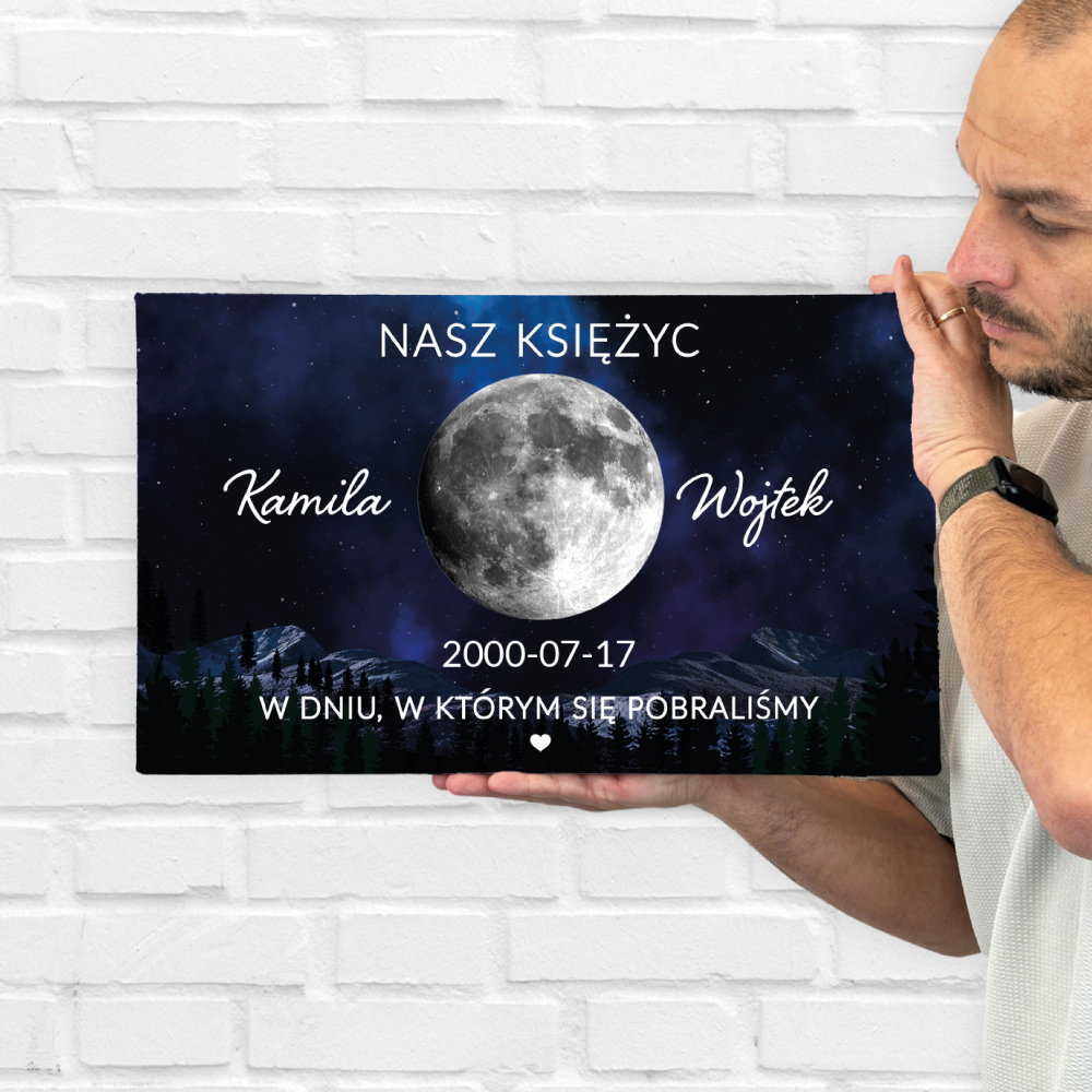 Nasz Księżyc - Fotoobraz